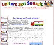 letters and sounds