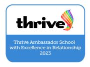 Thrive Excellence in Relationship Logo 2023 Print